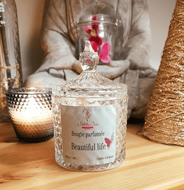 Bougie "Beautiful Life"